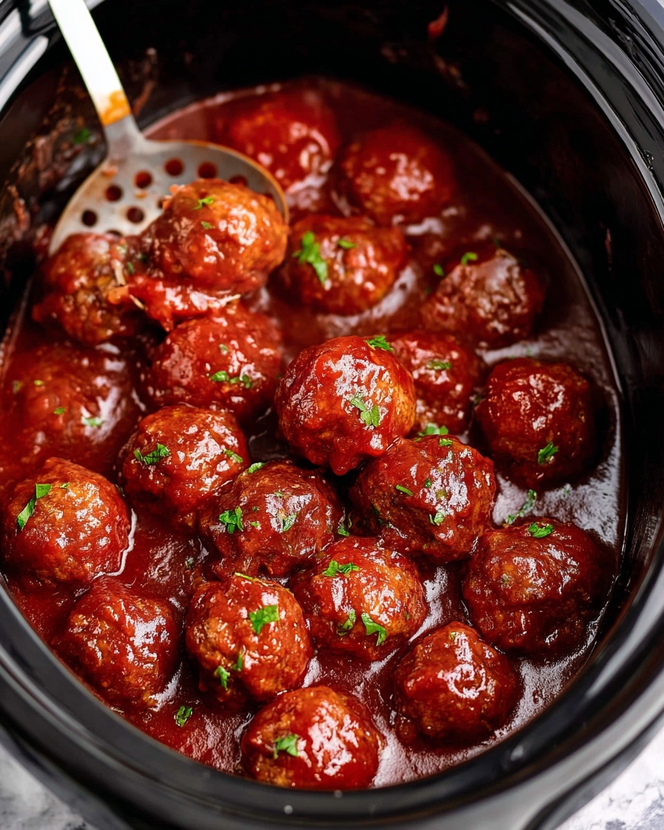 Slow Cooker Honey Garlic Meatballs Recipe
