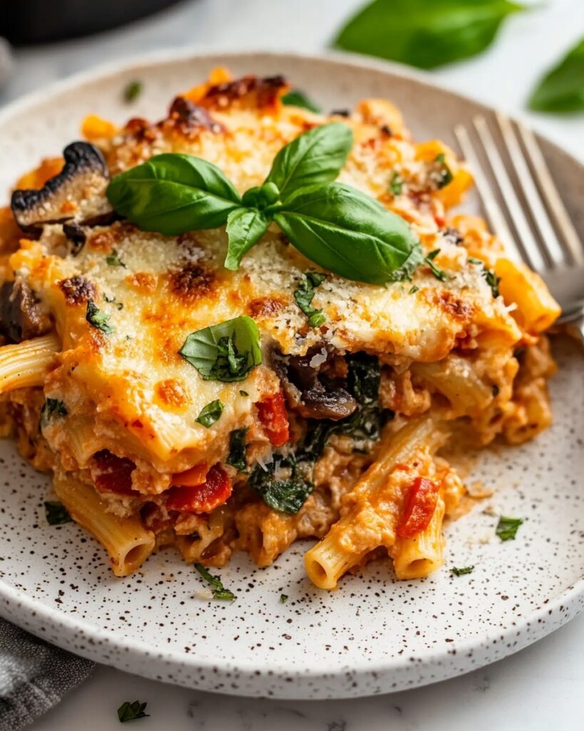 Vegetarian Pasta Bake Recipe