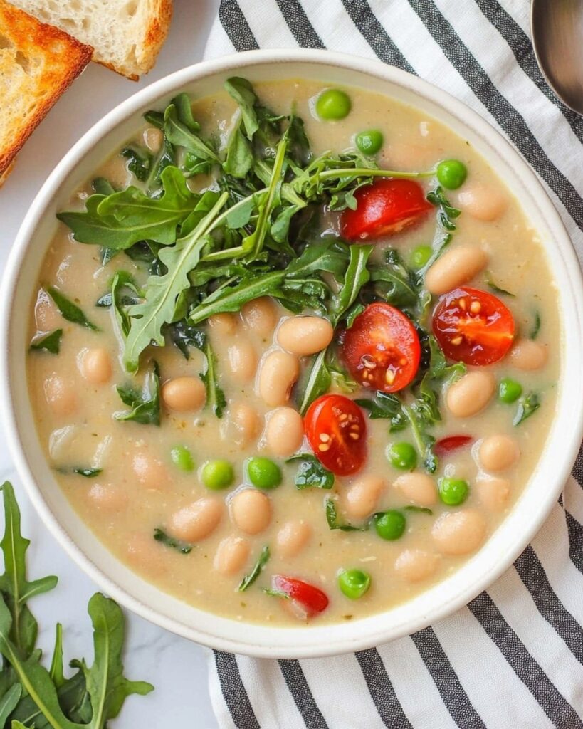Creamy White Beans with Goat Cheese Recipe
