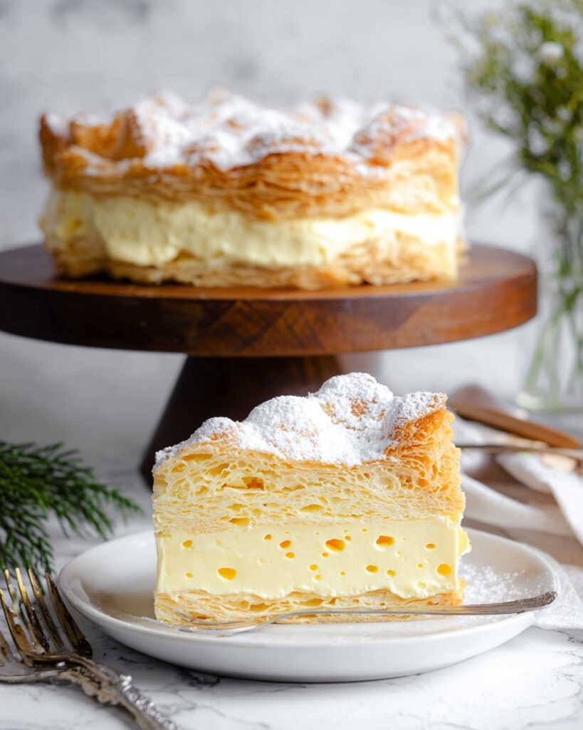 Karpatka (Polish Carpathian Cream Cake Recipe) Recipe