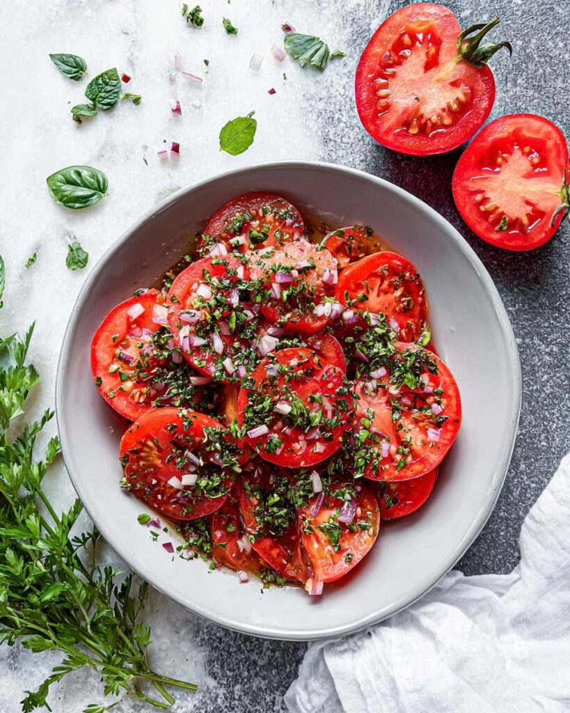 Marinated Tomatoes Recipe