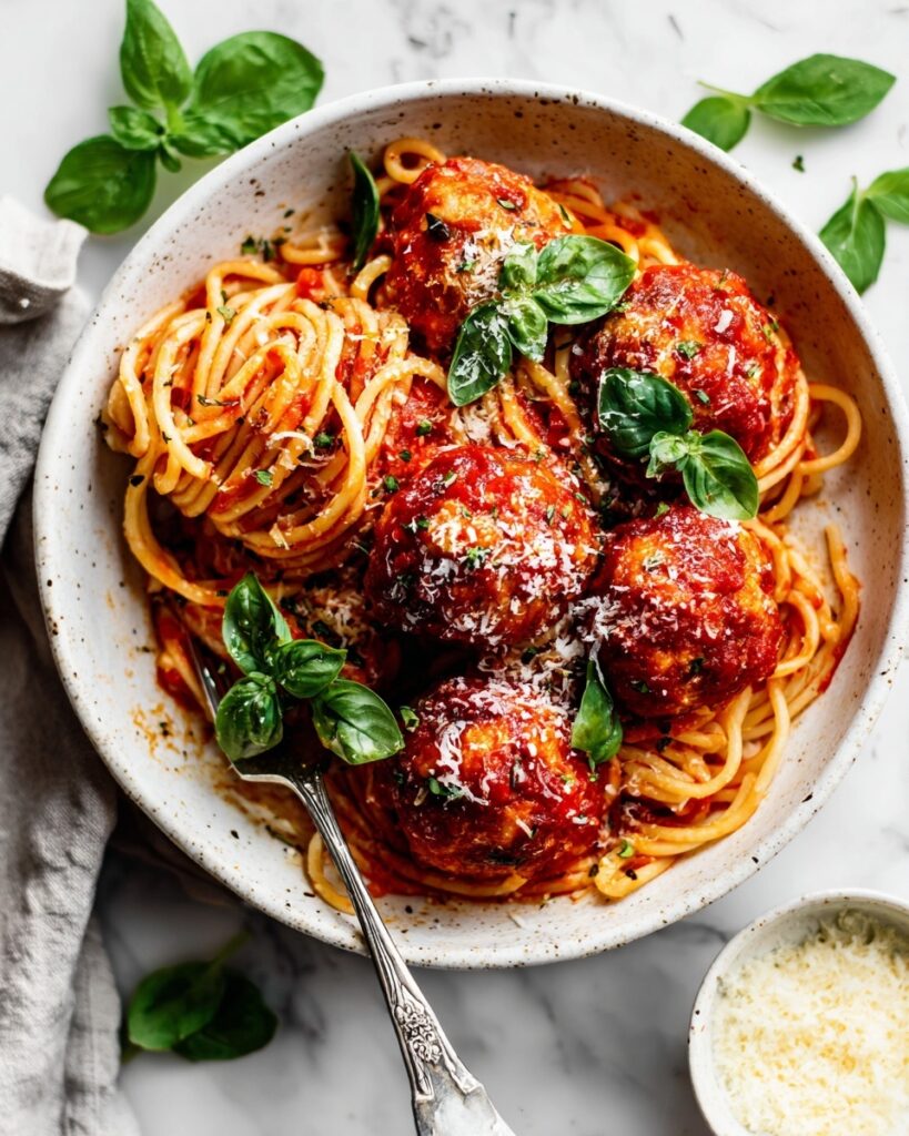 Baked Italian Meatballs Recipe