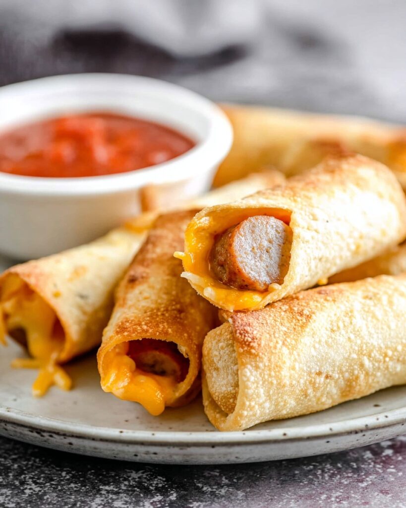Breakfast Sausage and Egg Taquitos Recipe
