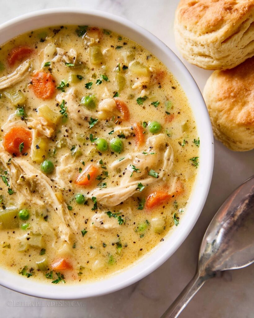 Chicken Pot Pie Soup Recipe
