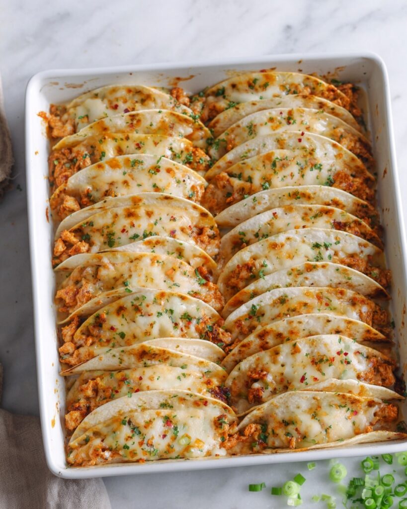Baked Chicken Bacon Ranch Tacos Recipe