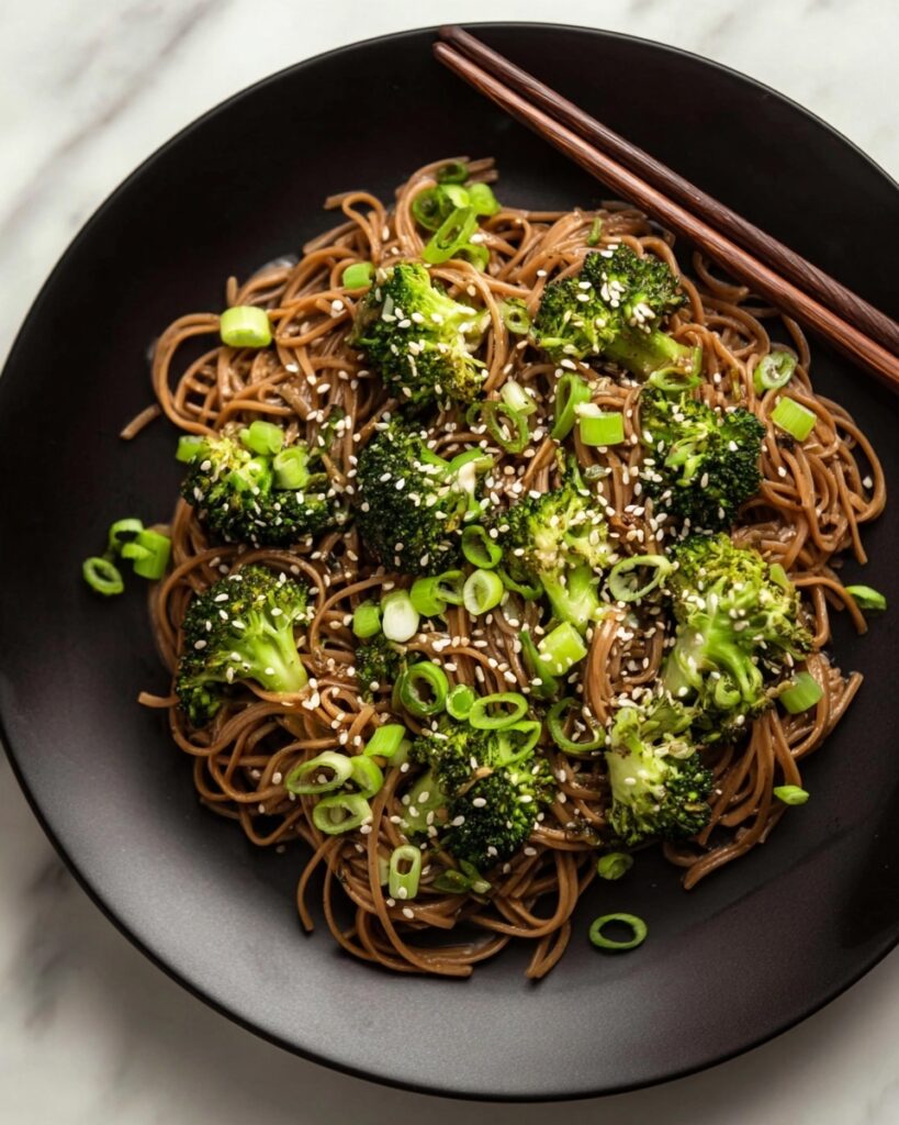 Hoisin Broccoli Noodles Recipe